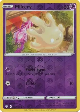 080/185 Milcery VIV Common Reverse Holo