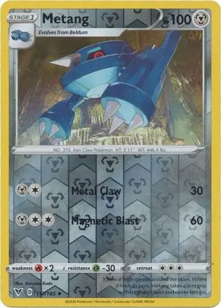 117/185 Metang VIV Uncommon Reverse Holo