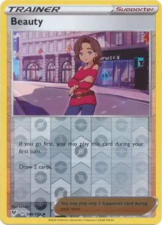 148/185 Beauty VIV Uncommon Reverse Holo