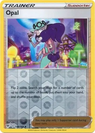 158/185 Opal VIV Uncommon Reverse Holo