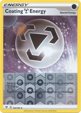 163/185 Coating Metal Energy VIV Uncommon Reverse Holo