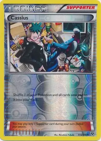 115/146 Cassius XY Uncommon Reverse Holo