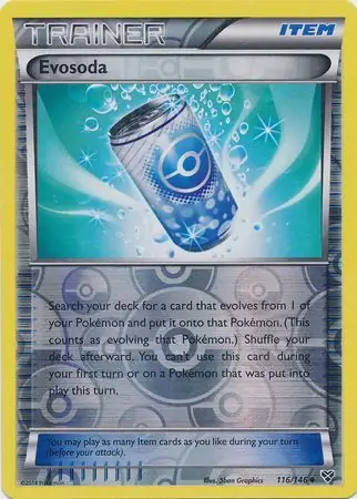 116/146 Evosoda XY Uncommon Reverse Holo