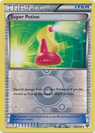 Super Potion XY 128/146 Uncommon Reverse Holo