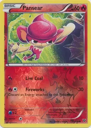 22/146 Pansear XY Common Reverse Holo