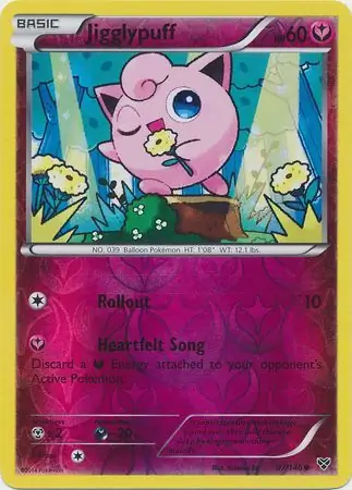 87/146 Jigglypuff XY Common Reverse Holo