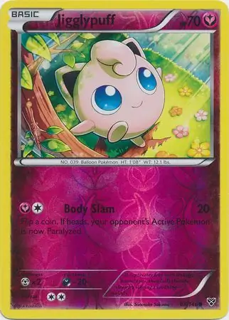 88/146 Jigglypuff XY Common Reverse Holo