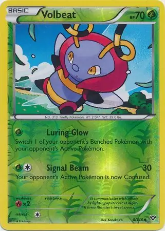 8/146 Volbeat XY Uncommon Reverse Holo